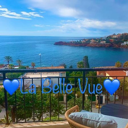 La Belle Vue-Charming Duplex Apartment With Sea View, 50 Meters From Beach And Private Parking Saint-Raphael (Var) Exterior foto