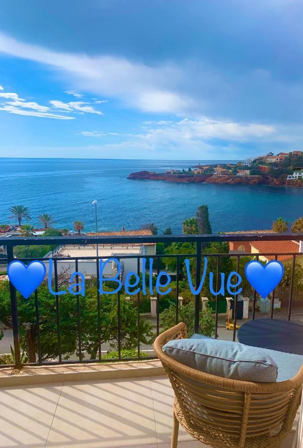 La Belle Vue-Charming Duplex Apartment With Sea View, 50 Meters From Beach And Private Parking Saint-Raphael (Var) Exterior foto