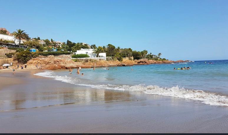 La Belle Vue-Charming Duplex Apartment With Sea View, 50 Meters From Beach And Private Parking Saint-Raphael (Var) Exterior foto