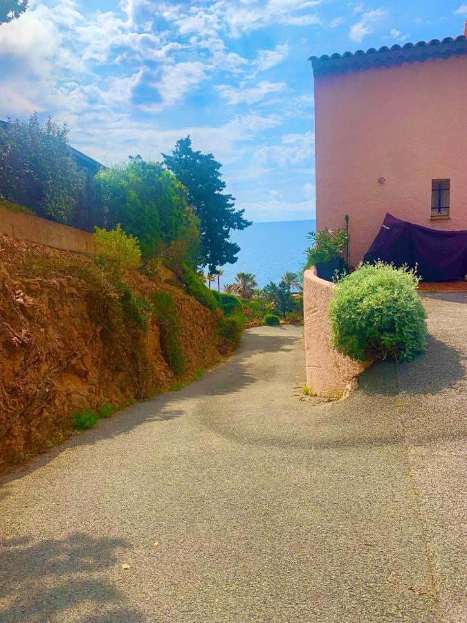 La Belle Vue-Charming Duplex Apartment With Sea View, 50 Meters From Beach And Private Parking Saint-Raphael (Var) Exterior foto
